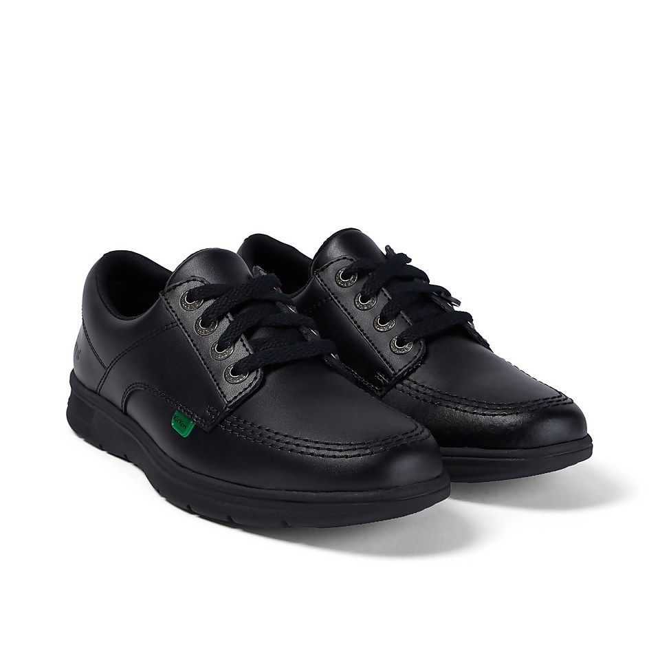 Youth Unisex Kelland Lo Leather Black