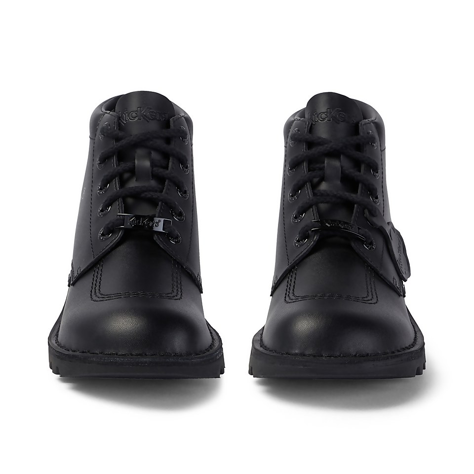 Adult Unisex Kick Hi Luxx Leather Black