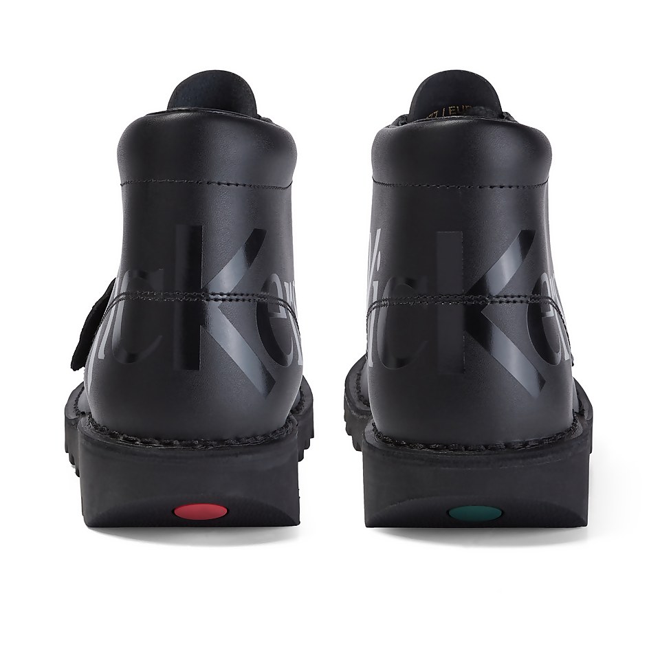 Adult Unisex Kick Hi Luxx Leather Black