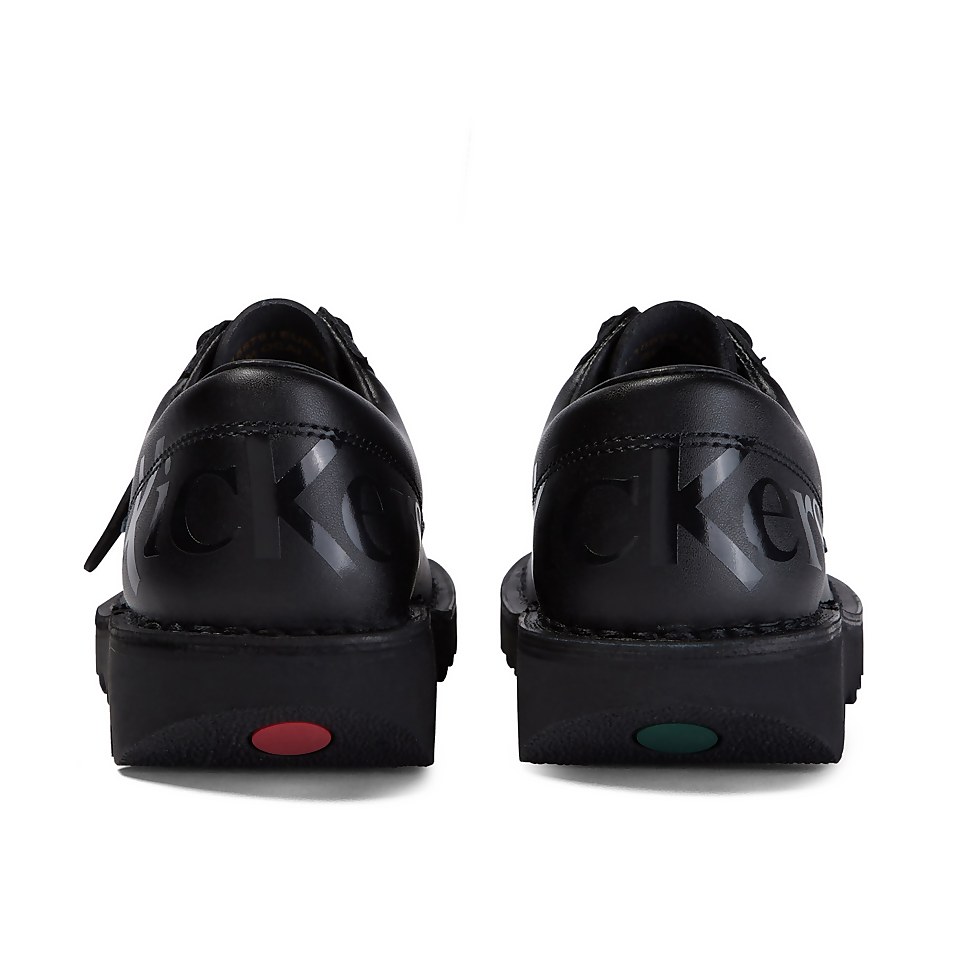Adult Unisex Kick Lo Luxx Leather Black