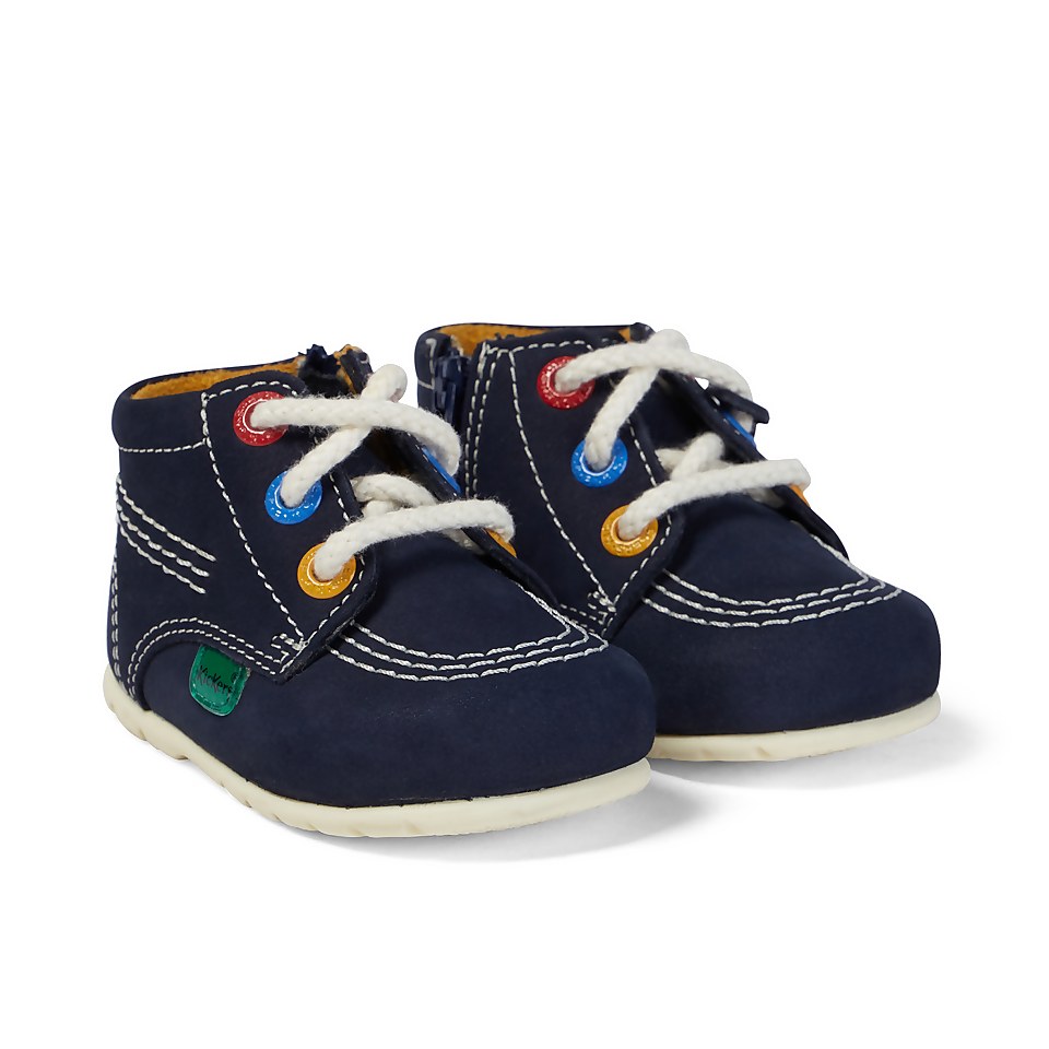 Baby Kick Hi Leather Navy