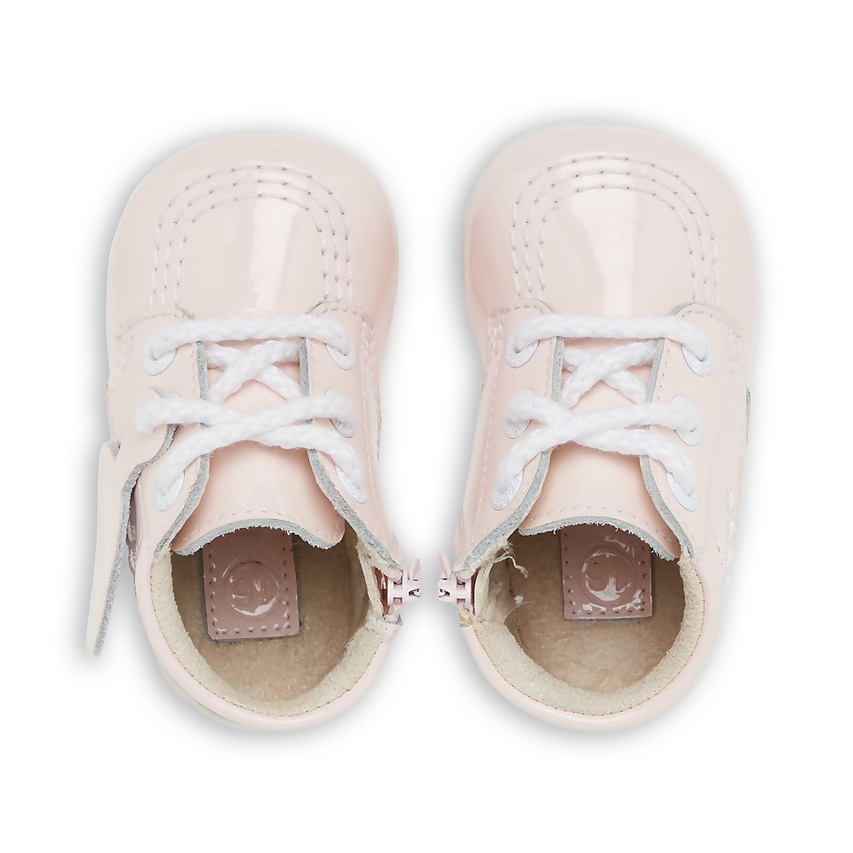 Baby Kick Hi Patent Leather Light pink
