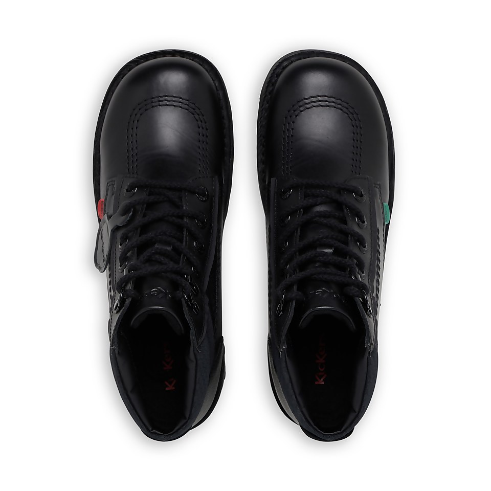 Adult Mens Kick Hi Flex Leather Black