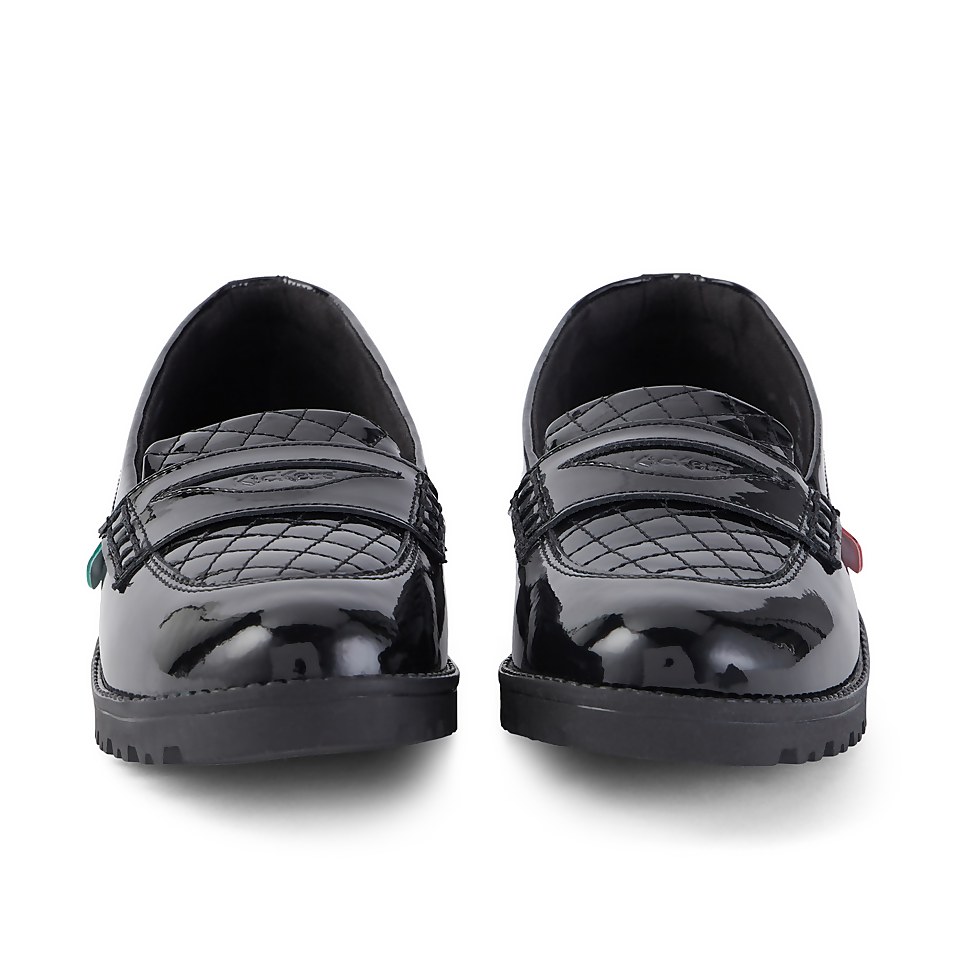 Adult Women Lachly Quilt Loafer Patent Leather Black