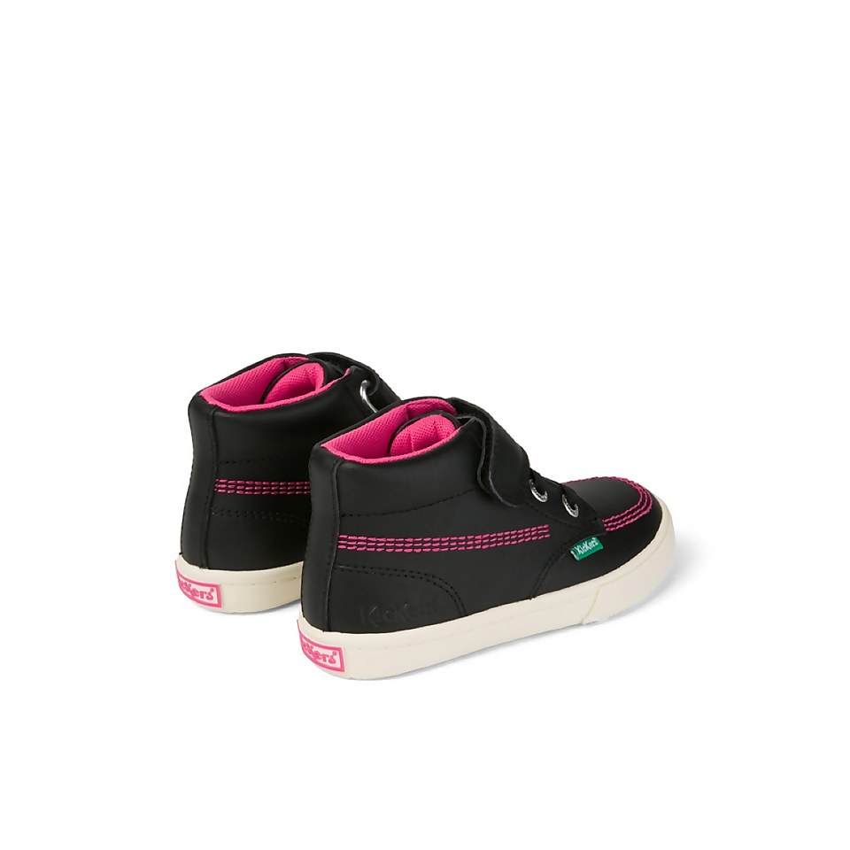 Infant Girls Kacey Hi Leather Black