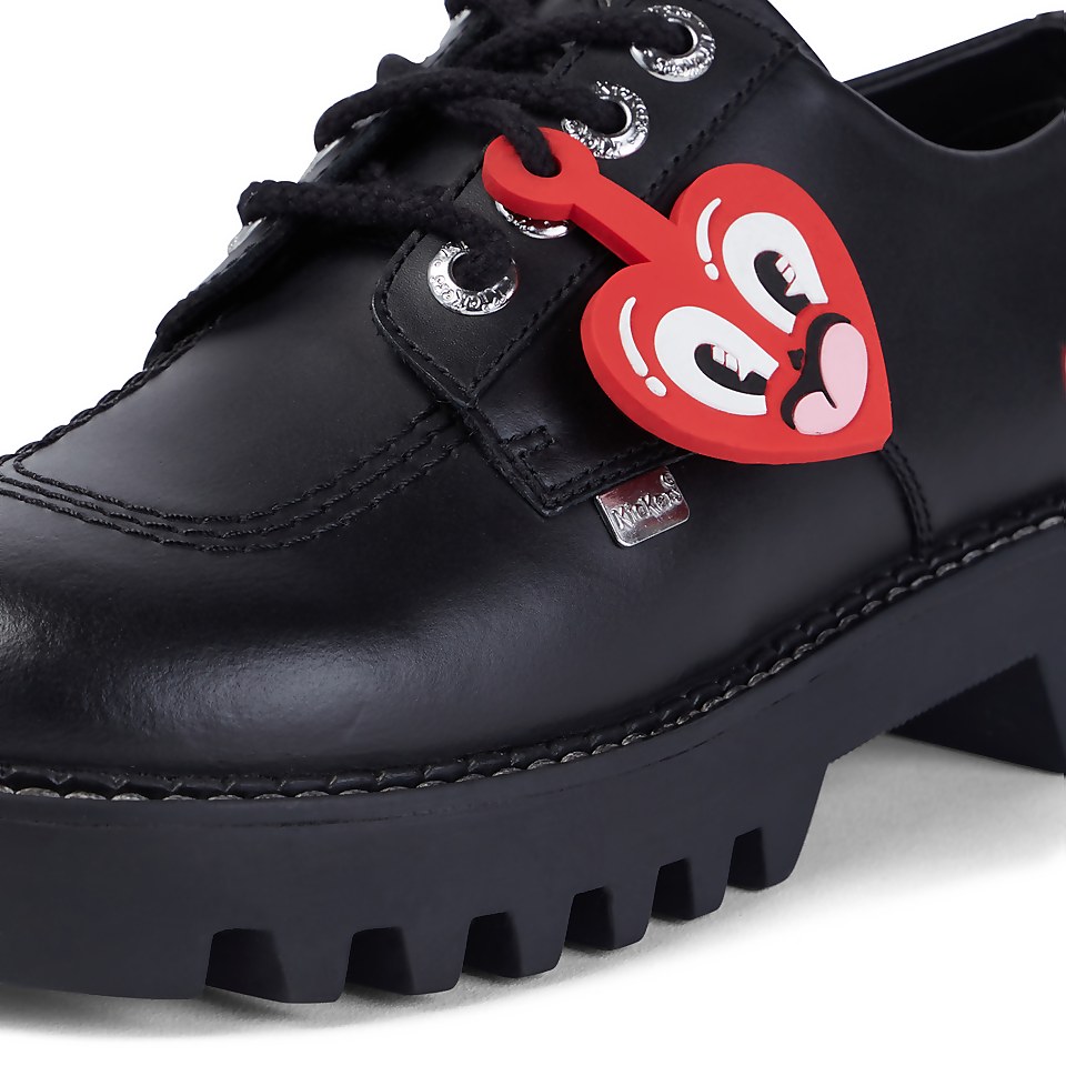 Adult Women's Kizziie Derby X Hattie Stewart Leather Black