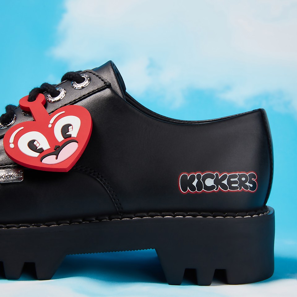 Adult Women's Kizziie Derby X Hattie Stewart Leather Black