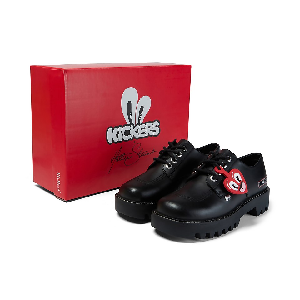 Adult Women's Kizziie Derby X Hattie Stewart Leather Black