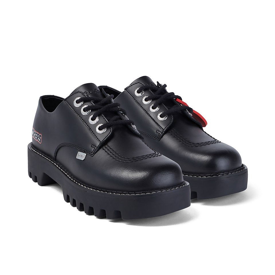Adult Women's Kizziie Derby X Hattie Stewart Leather Black