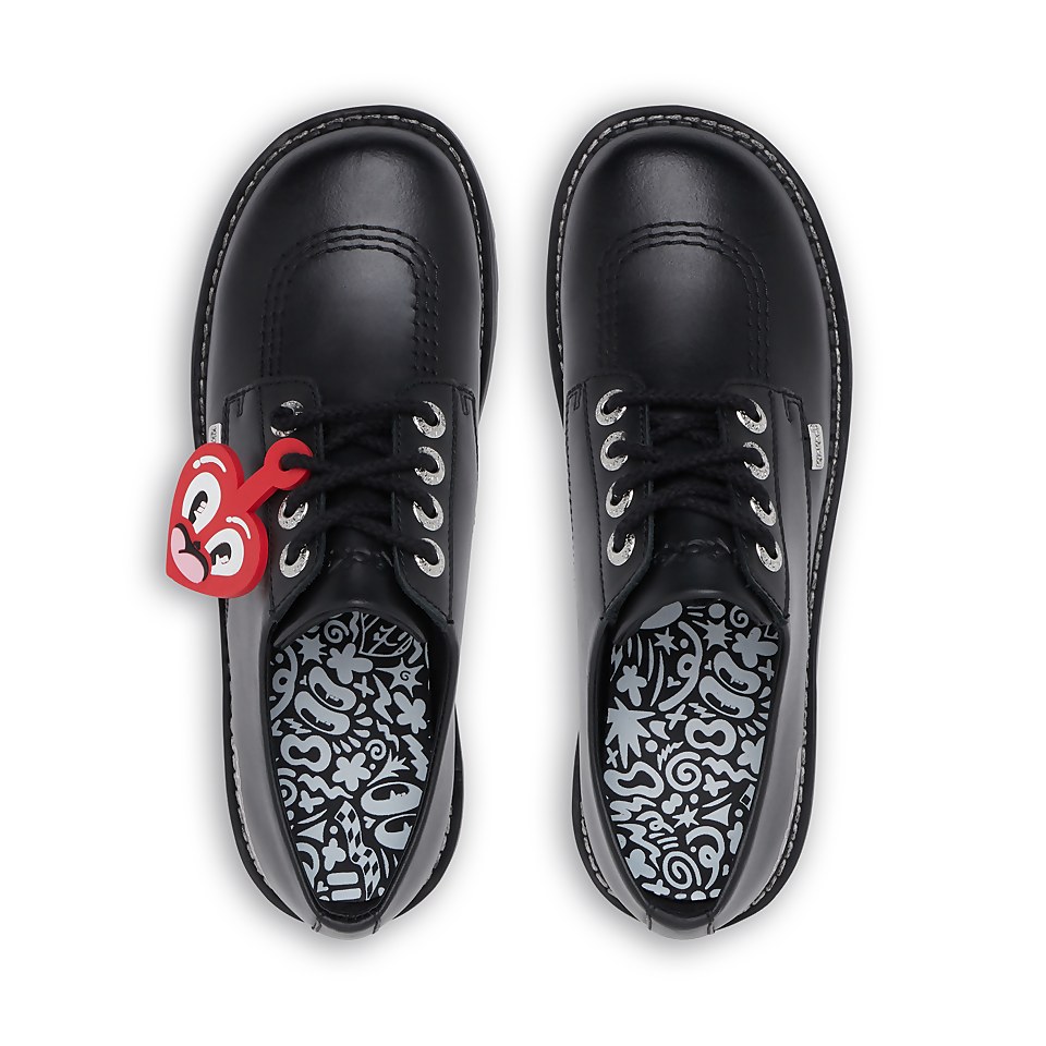 Adult Women's Kizziie Derby X Hattie Stewart Leather Black