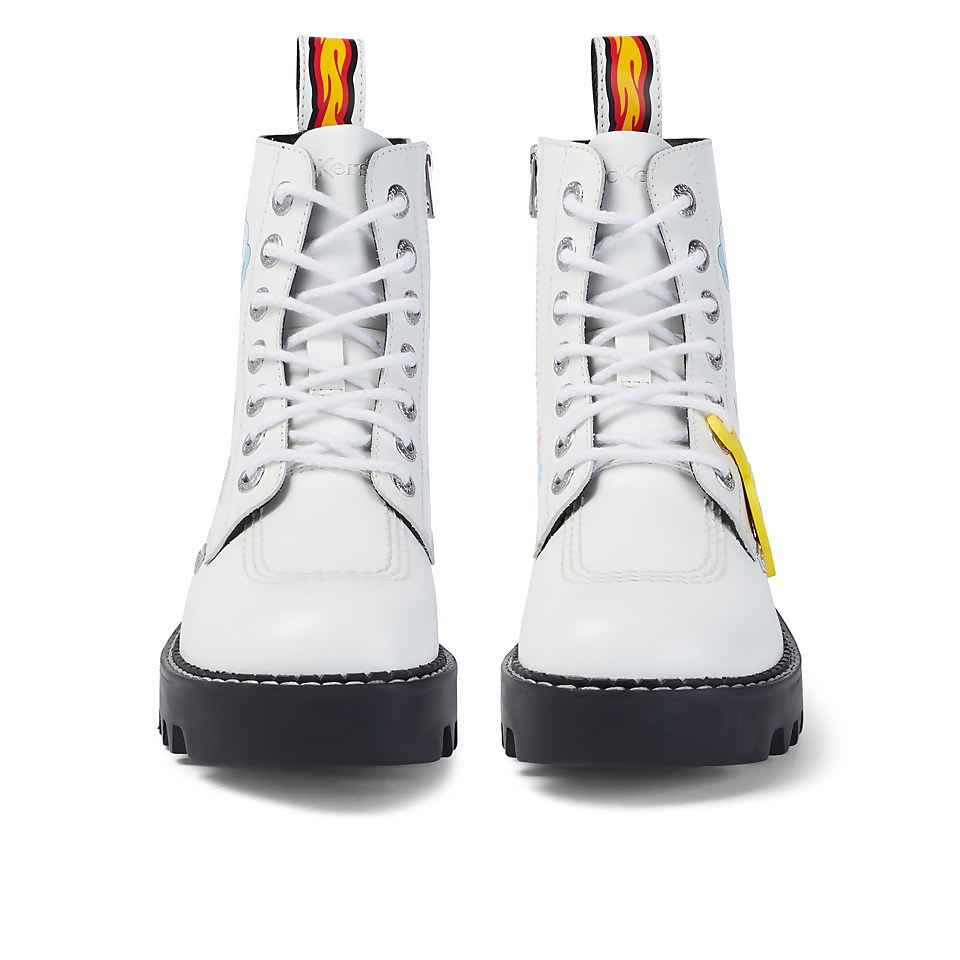 Adult Women's Kizziie Higher X Hattie Stewart Leather White