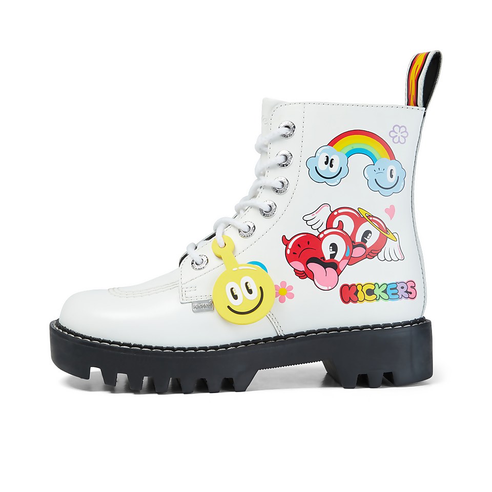 Adult Women's Kizziie Higher X Hattie Stewart Leather White
