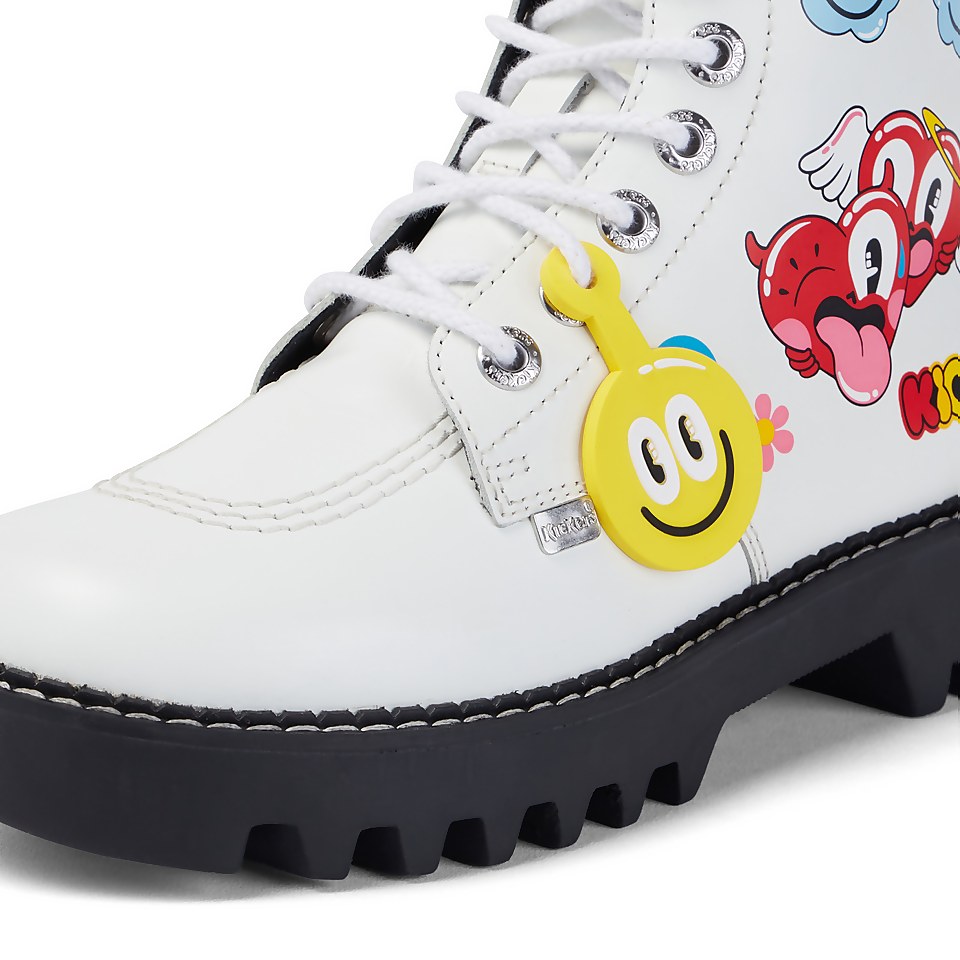 Adult Women's Kizziie Higher X Hattie Stewart Leather White