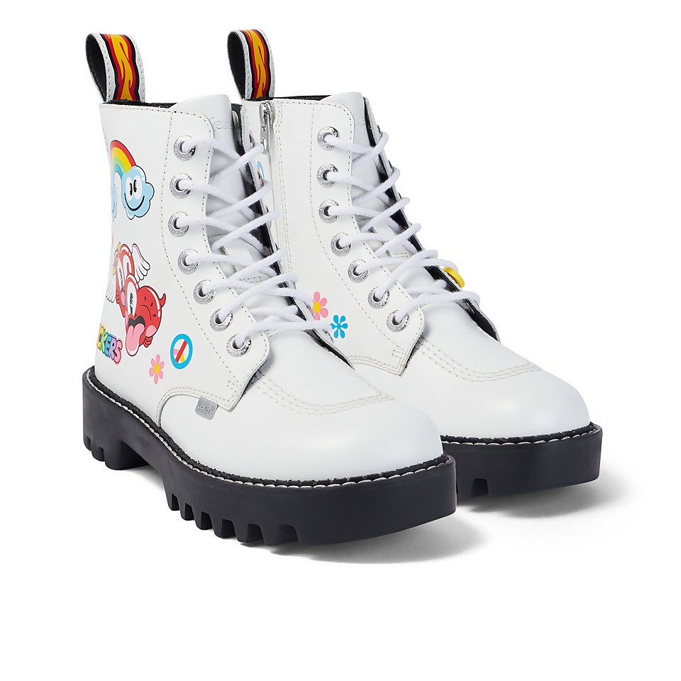 Adult Women's Kizziie Higher X Hattie Stewart Leather White