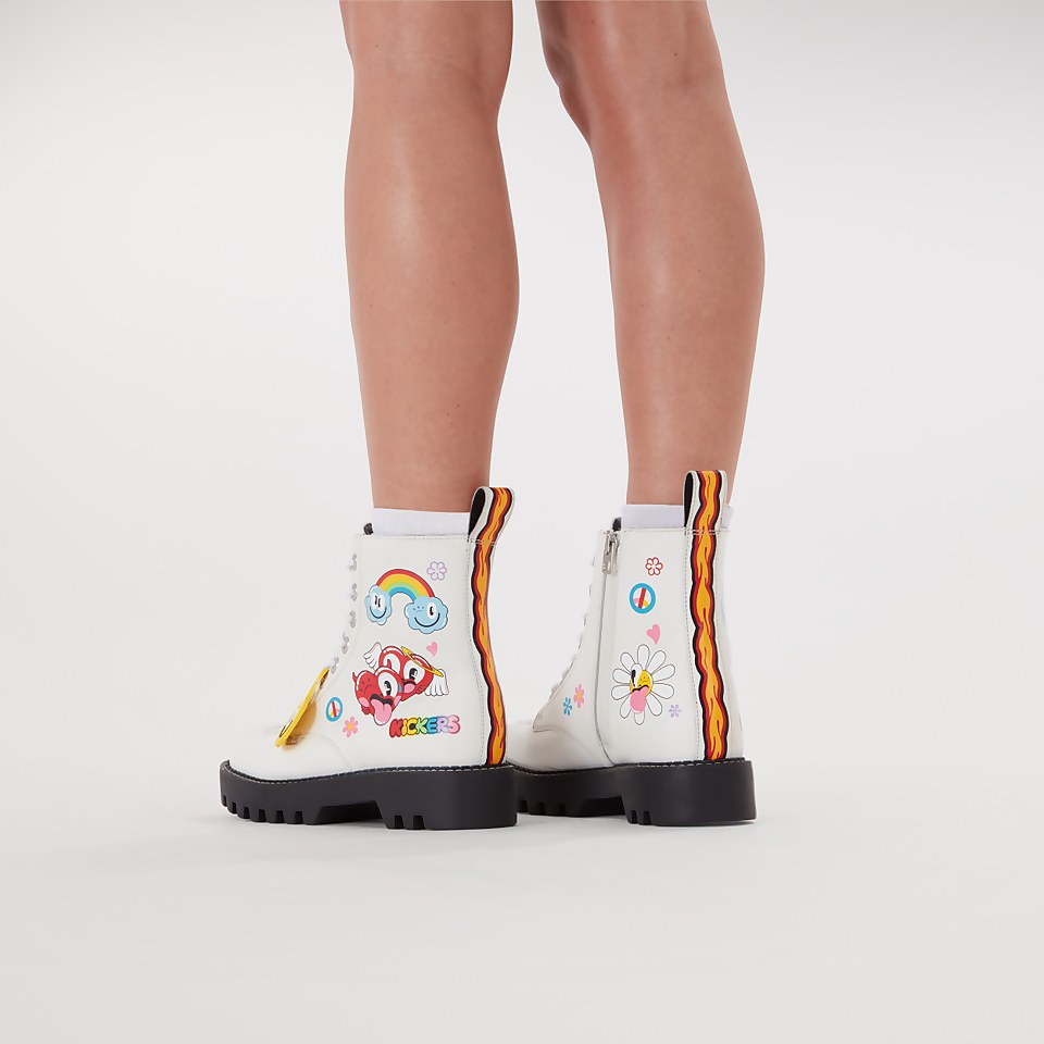 Adult Women's Kizziie Higher X Hattie Stewart Leather White