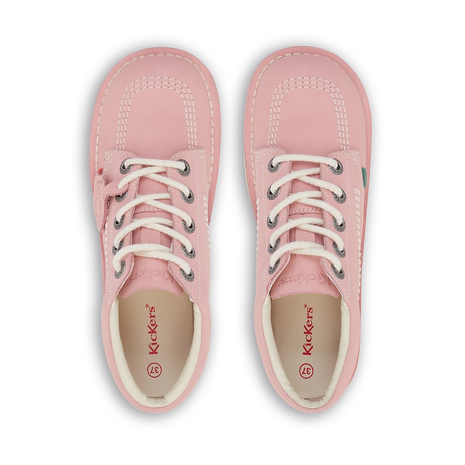Adult Unisex Leather Kick Hi Core Light Pink