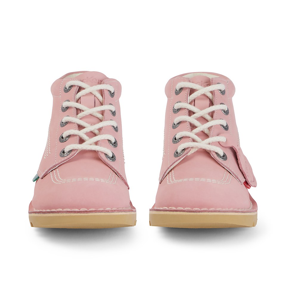Adult Unisex Leather Kick Hi Core Light Pink