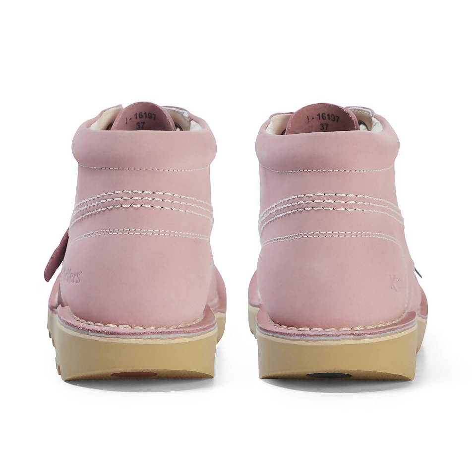 Adult Unisex Leather Kick Hi Core Light Pink