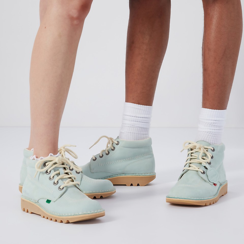 Adult Unisex Kick Hi Leather Green