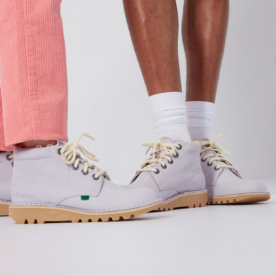 Adult Unisex Kick Hi Leather Purple