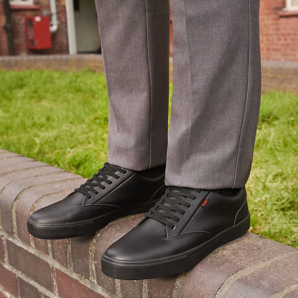 Adult Unisex Tovni Tumbled Leather Black