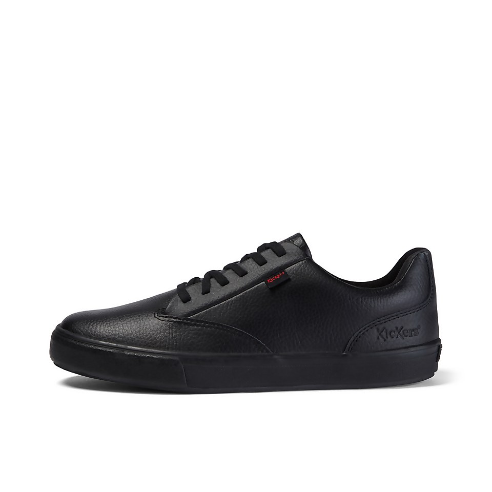 Adult Unisex Tovni Tumbled Leather Black