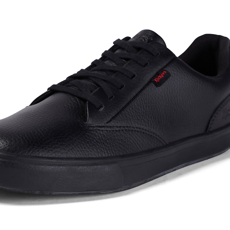 Adult Unisex Tovni Tumbled Leather Black