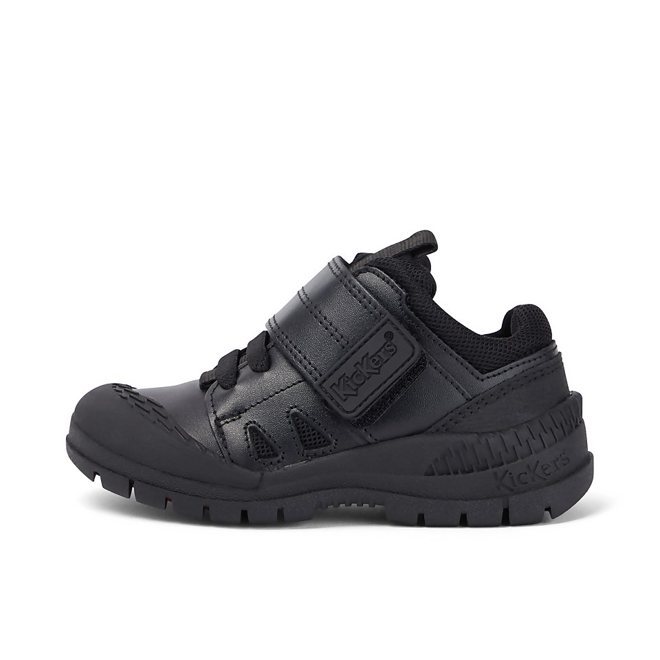 Infant Boys Trukka Lo Leather Black