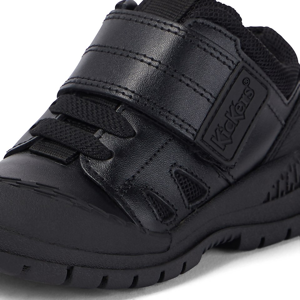 Infant Boys Trukka Lo Leather Black