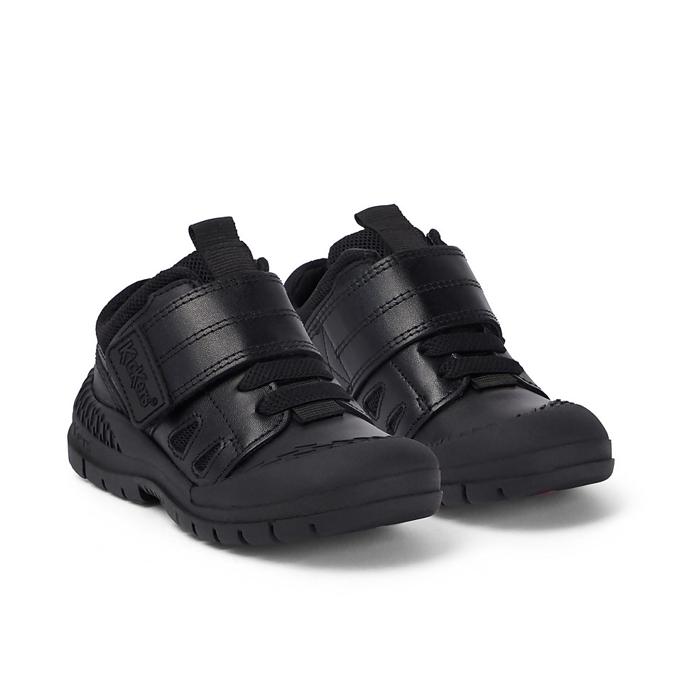 Infant Boys Trukka Lo Leather Black