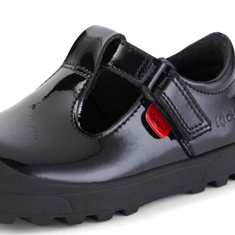 Infant Girls Plunk Mj Patent Leather Black
