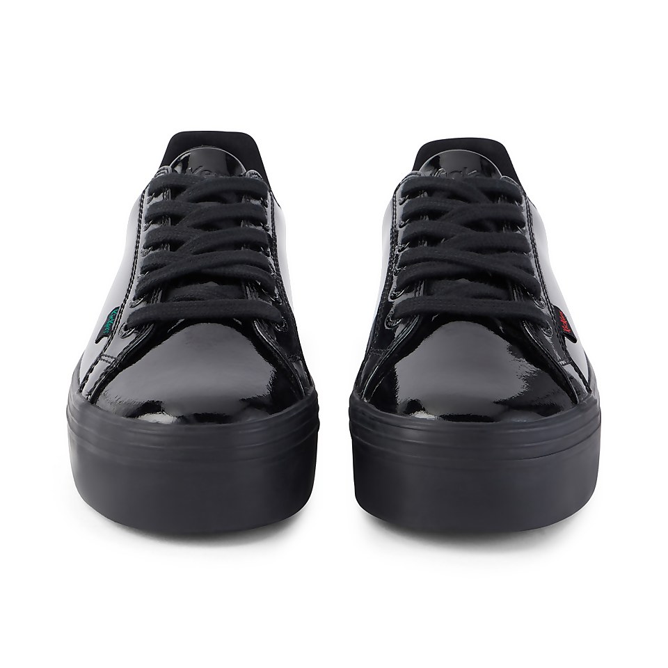 Adult Womens Tovni Stack Patent Leather Black