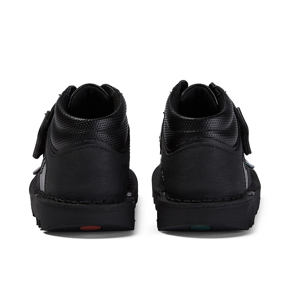 Infant Boys Kick Mid Scuff Leather Black