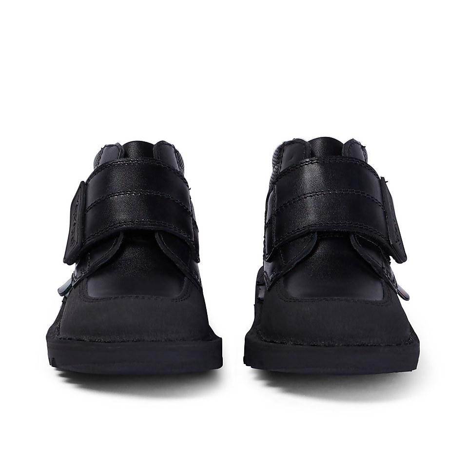 Infant Boys Kick Mid Scuff Leather Black