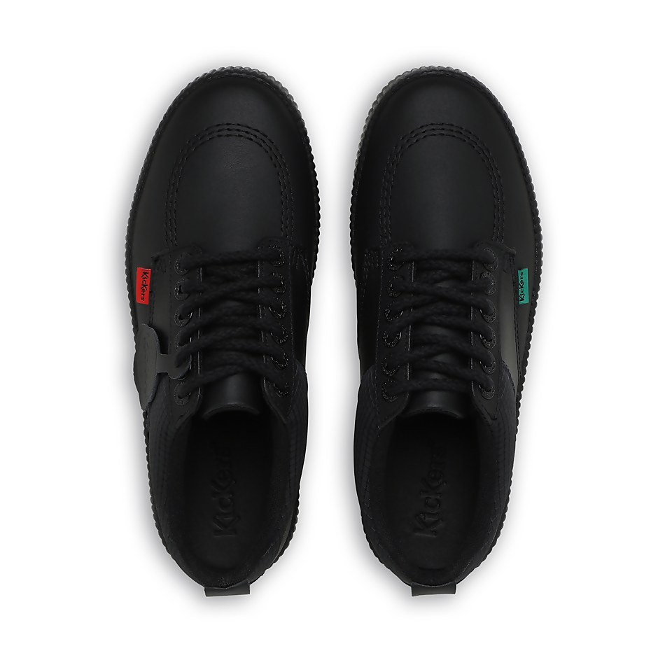 Youth Mens Tovni Flex Leather Black