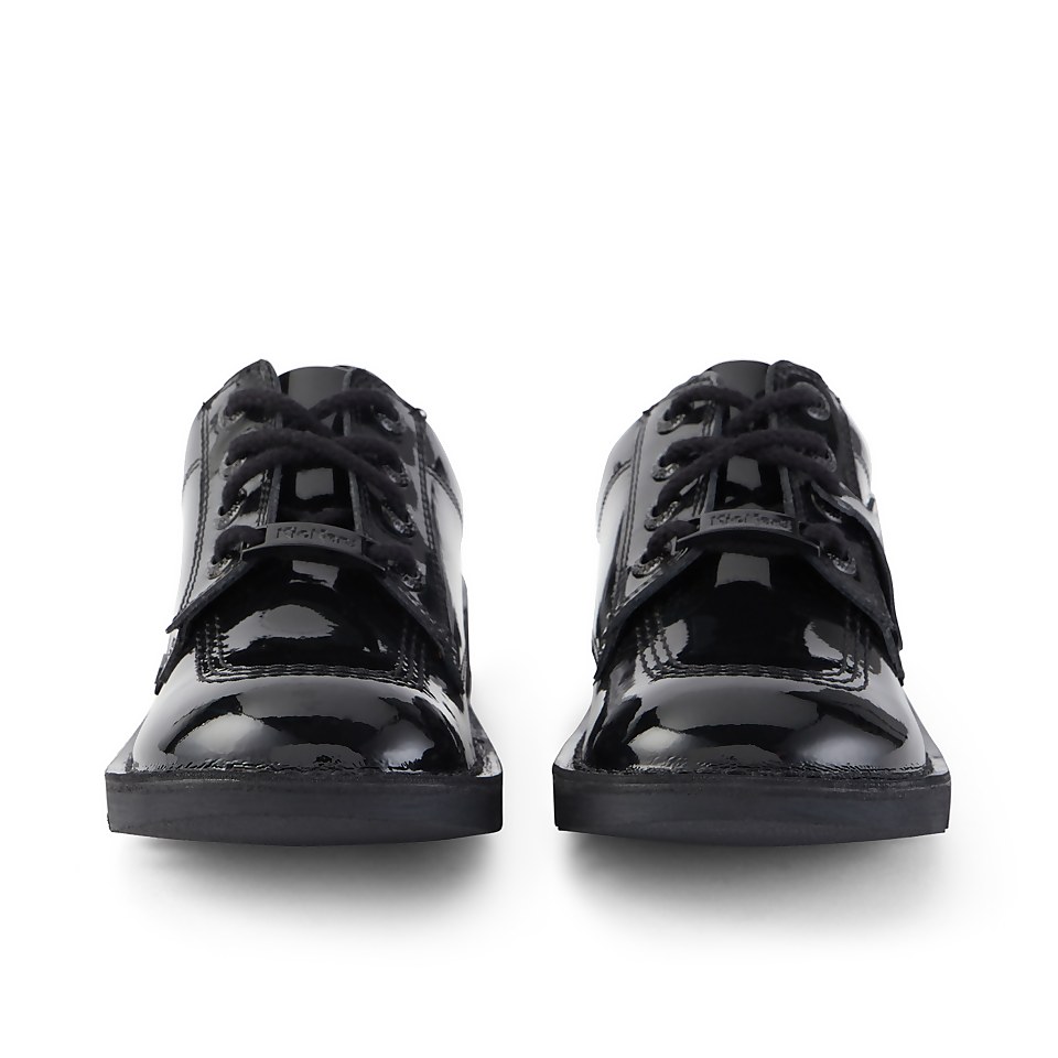 Youth Womens Kick Lo Luxx Patent Leather Black