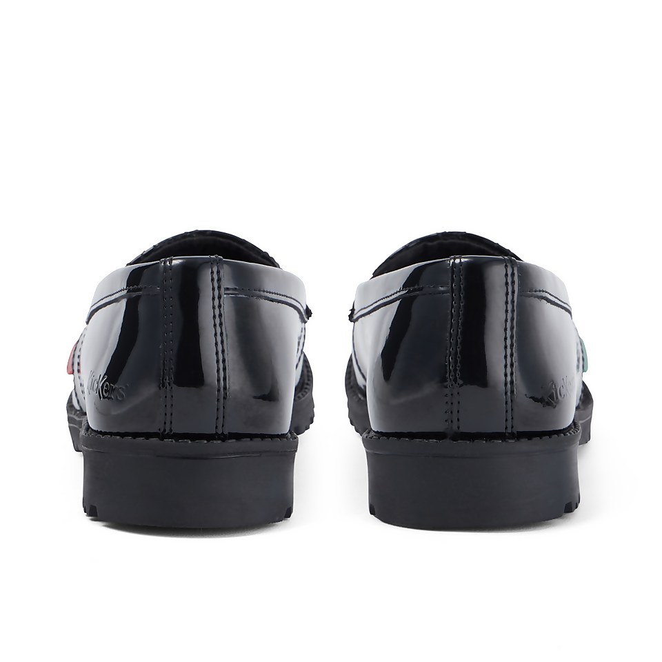 Youth Womens Lachly Quilted Loafer Patent Leather Black