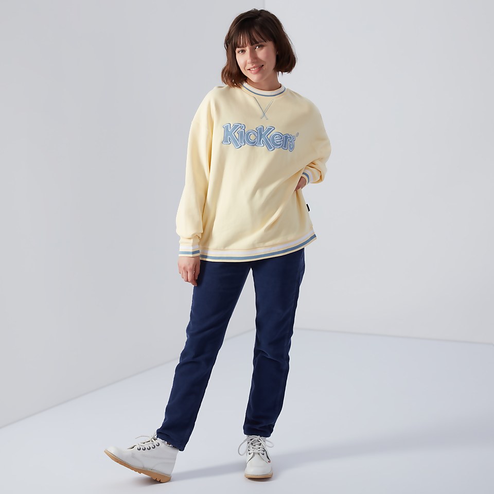 Women's Brushed Back Sweatshirt Cream