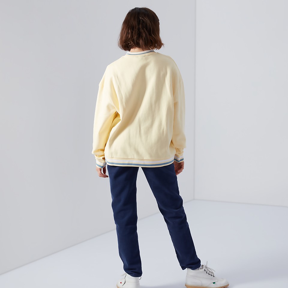 Women's Brushed Back Sweatshirt Cream