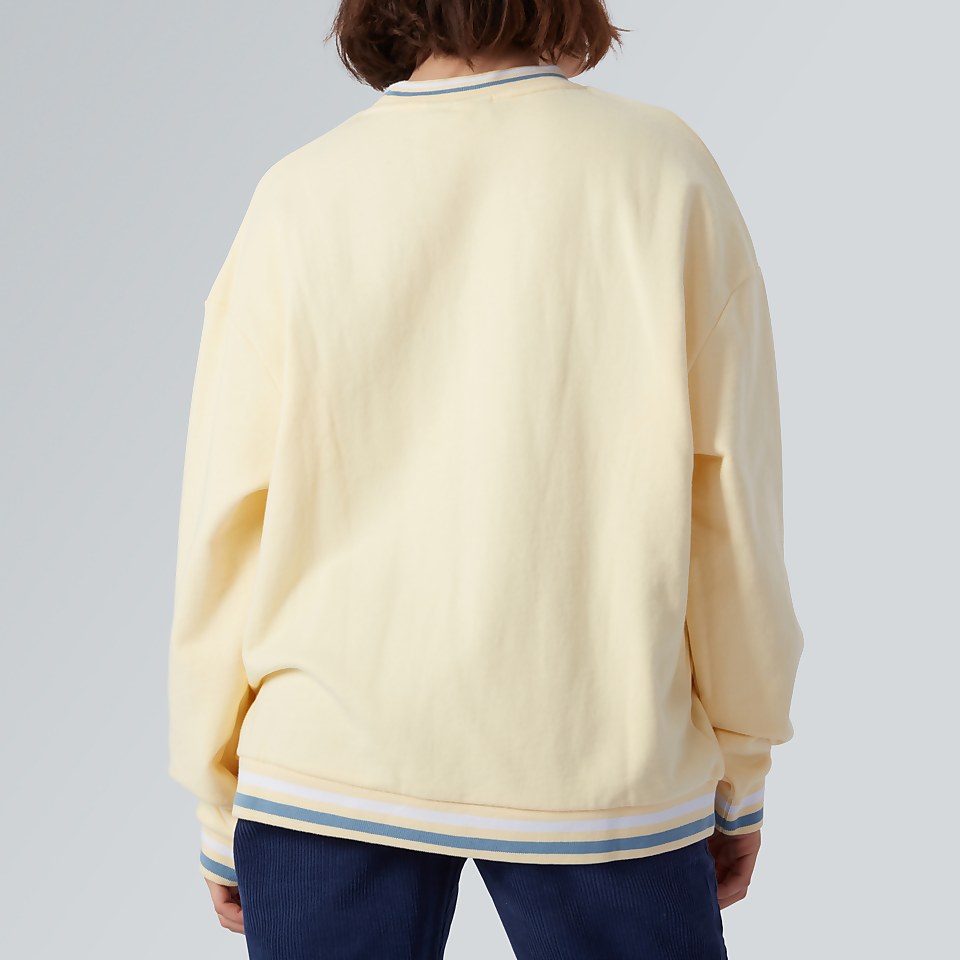 Women's Brushed Back Sweatshirt Cream