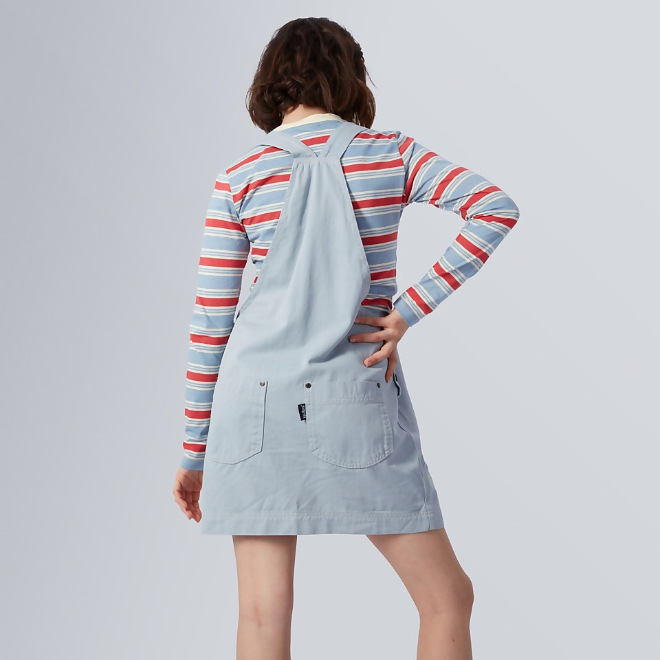 Women's Pinafore Dress Blue
