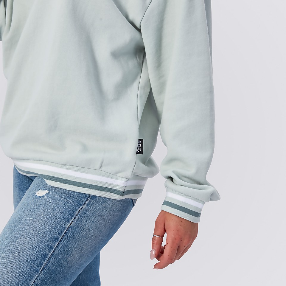 Women's Brushed Back Logo Sweatshirt Blue