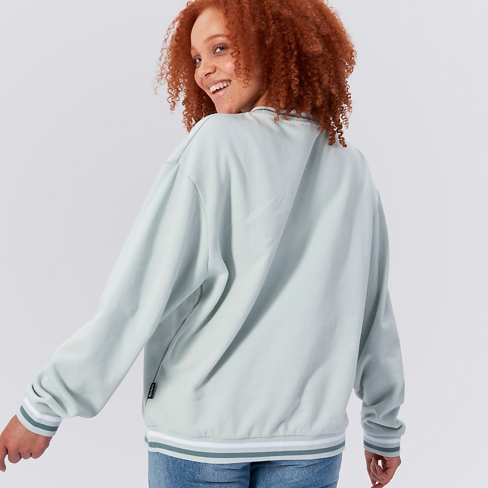 Women's Brushed Back Logo Sweatshirt Blue