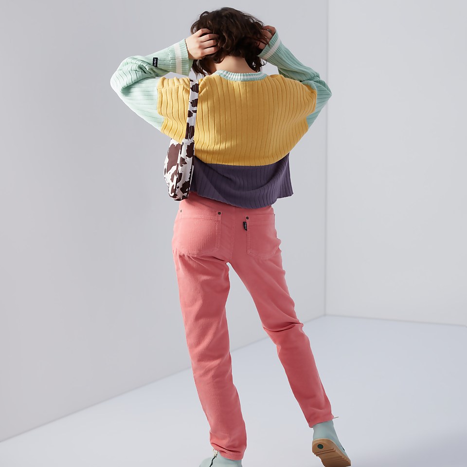 Women's Candy Panelled Knit Jumper Multi