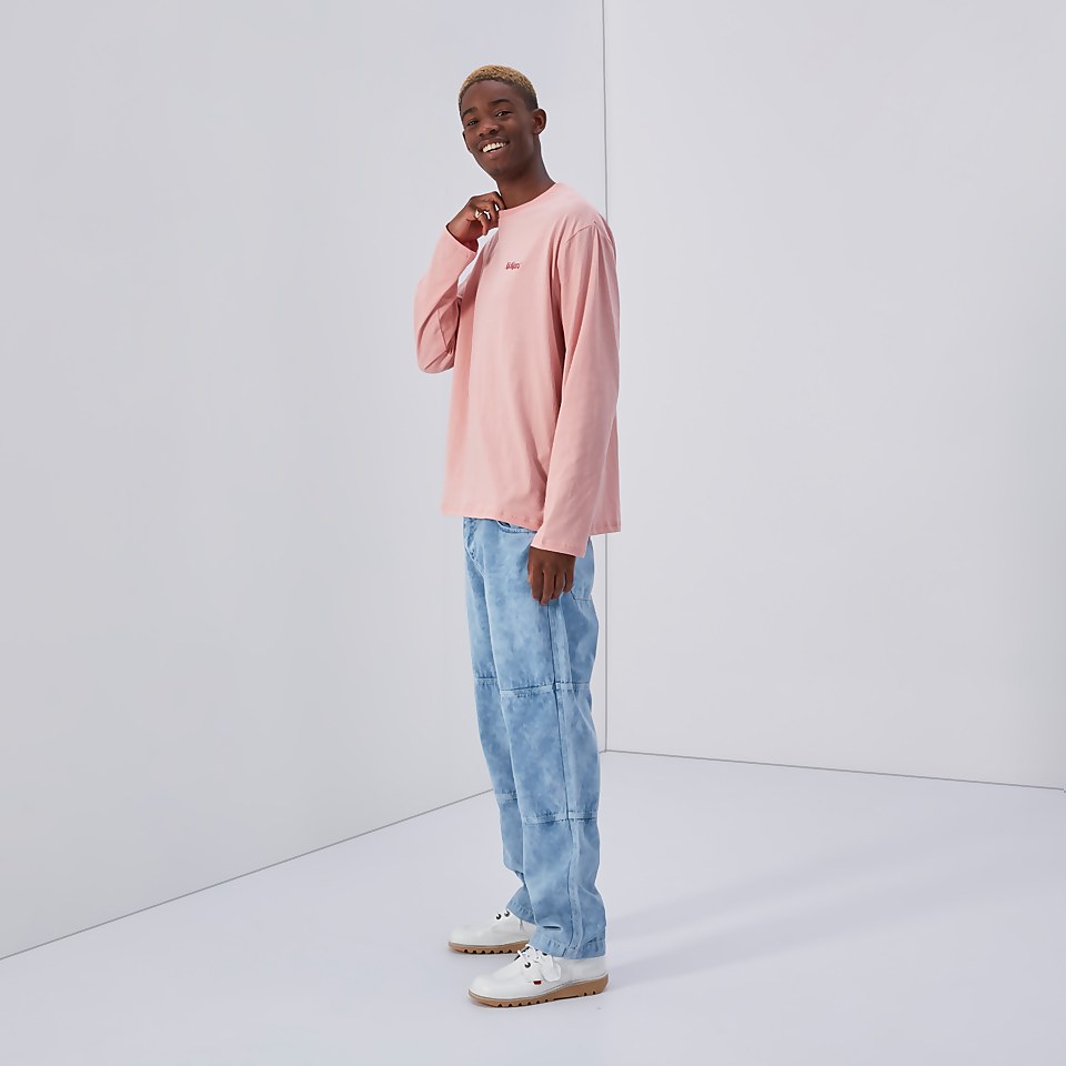 Men's Long Sleeved T-shirt Pink