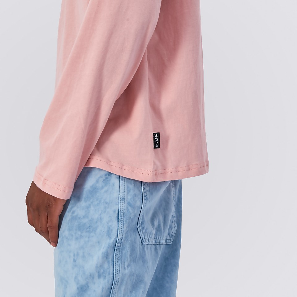 Men's Long Sleeved T-shirt Pink