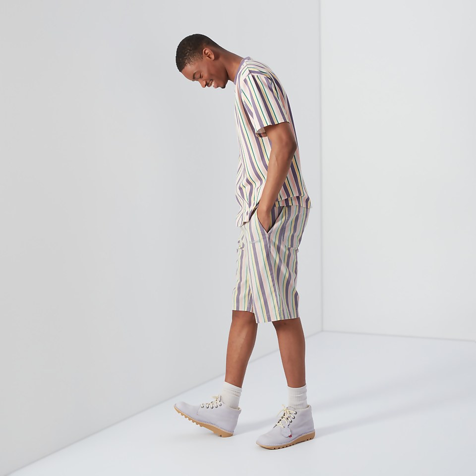Men's Striped Short Multi