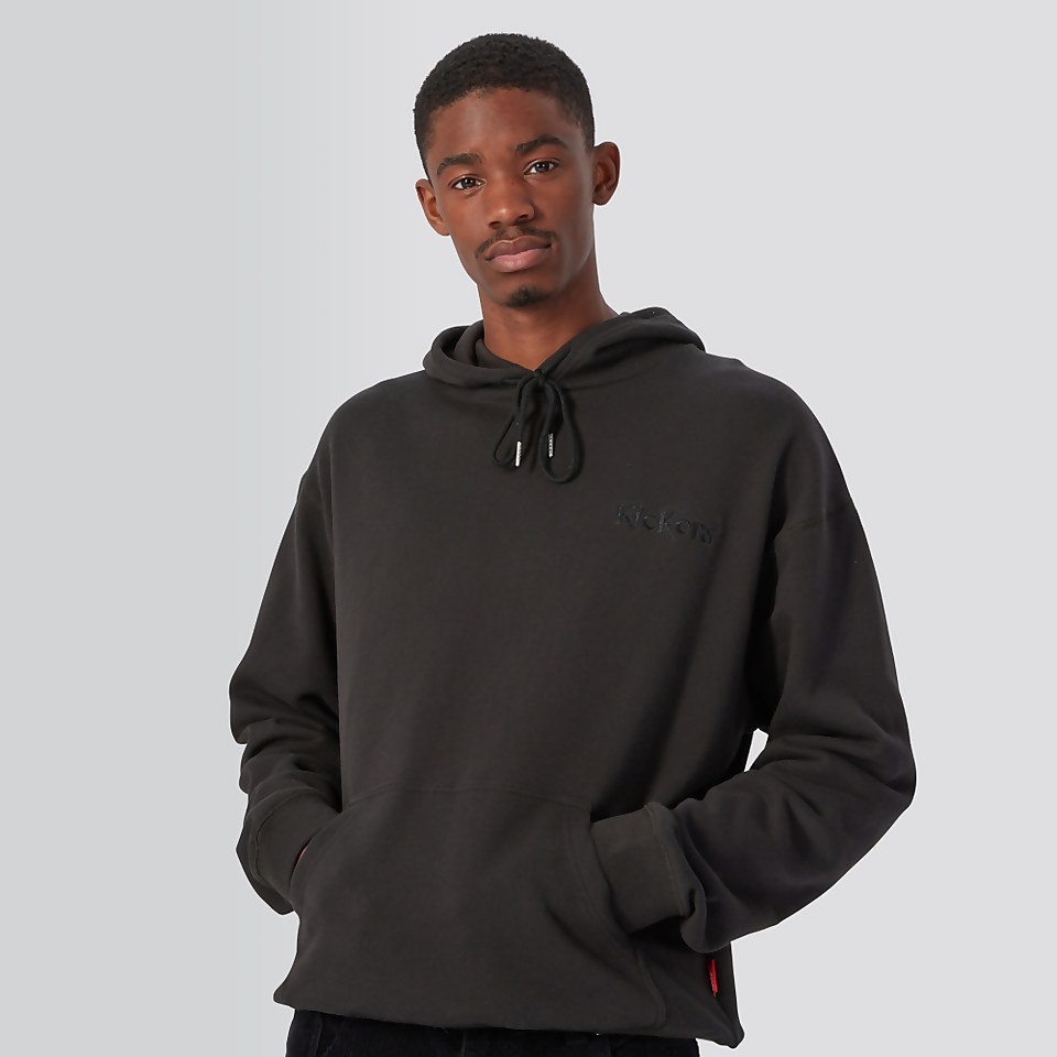 Men's Brushed Back Hoodie Black