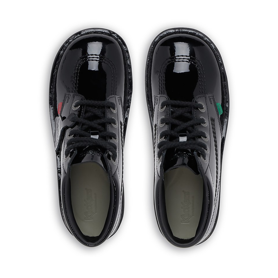 Adult Womens Kick Hi Patent Leather Black