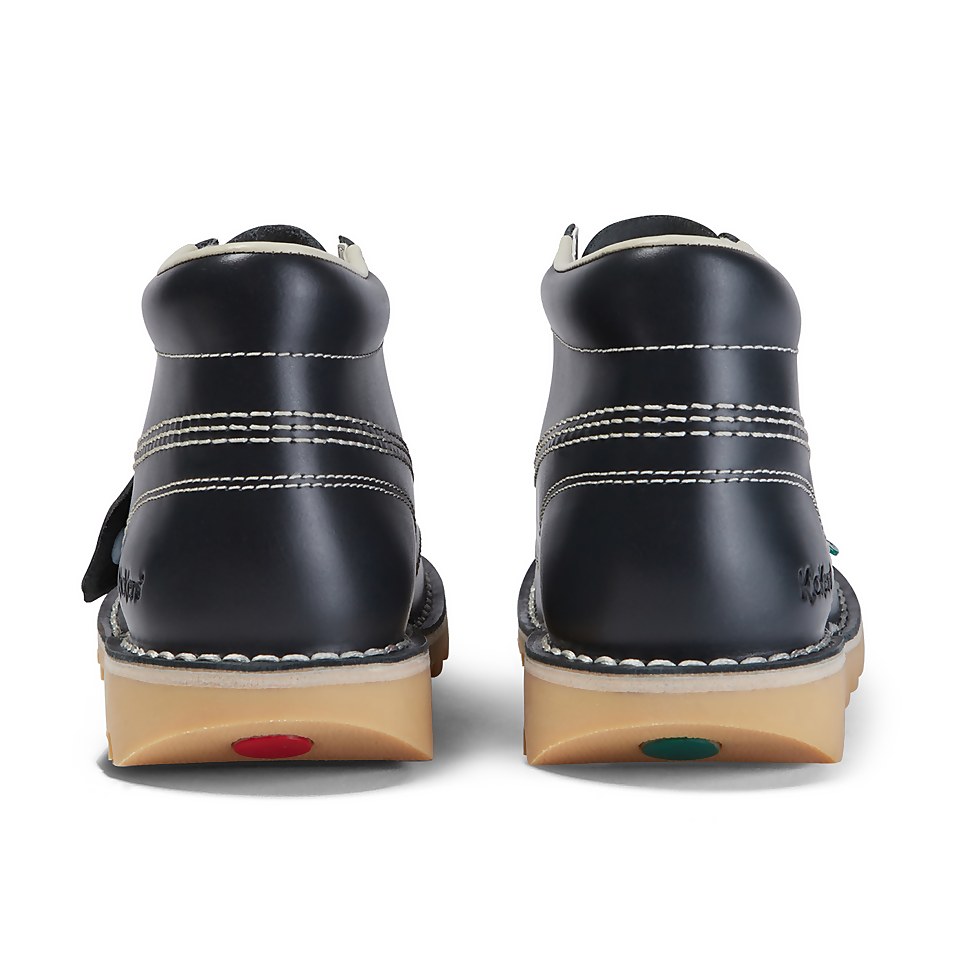 Adult Womens Kick Hi Leather Navy